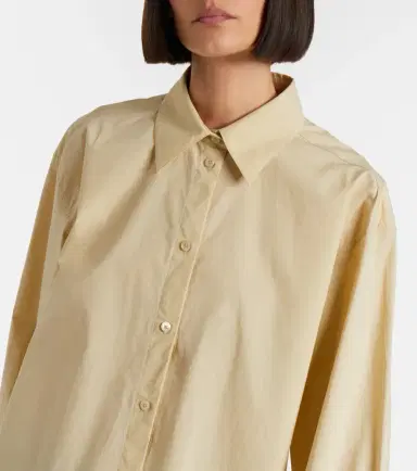 Toteme Oversized cotton poplin shirt | Thumbnail 6