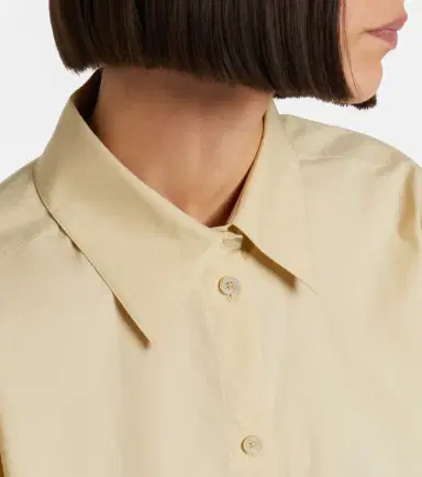 Toteme Oversized cotton poplin shirt | Thumbnail 7