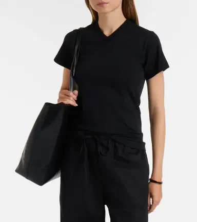 TOTEME Cotton jersey T-shirt | Thumbnail 2 TOTEME Cotton jersey T-shirt | Thumbnail 2