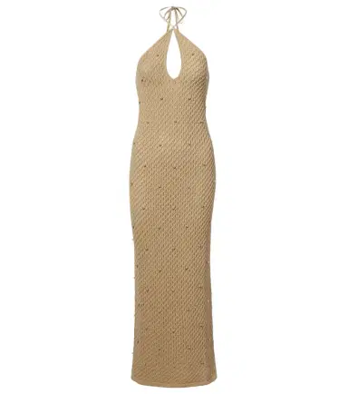 Staud Isola crochet embellished cotton beach dress | Thumbnail 1