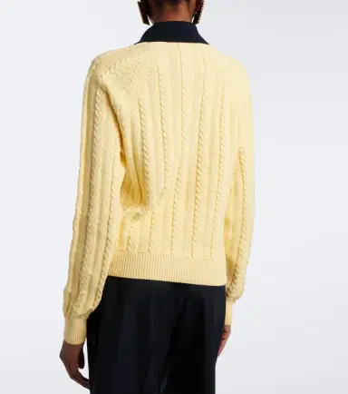 Versace Medusa cable-knit cotton sweater | Thumbnail 3