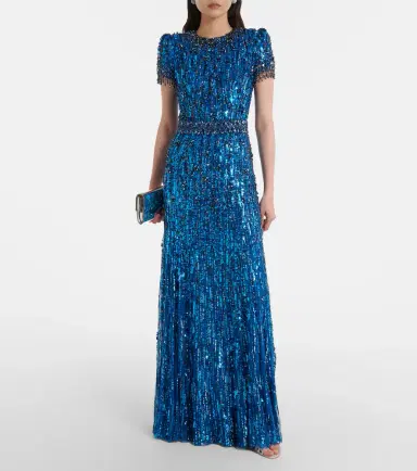 Jenny Packham Roxy embellished gown | Thumbnail 2