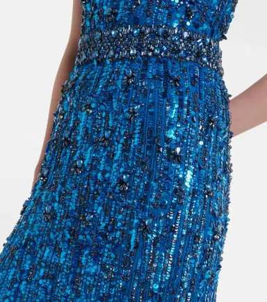 Jenny Packham Roxy embellished gown | Thumbnail 5