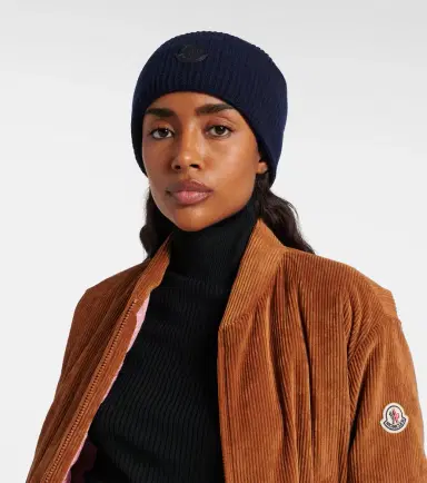 Moncler Wool and cashmere beanie | Thumbnail 4 Moncler Wool and cashmere beanie | Thumbnail 4