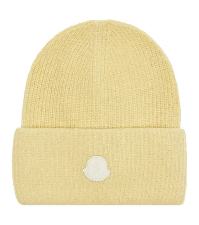 Logo wool and cashmere beanie