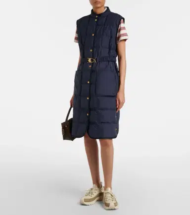Moncler Cygnette belted quilted down vest | Thumbnail 2 Moncler Cygnette belted quilted down vest | Thumbnail 2