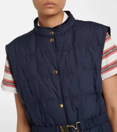 Moncler Cygnette belted quilted down vest | Thumbnail 3 Moncler Cygnette belted quilted down vest | Thumbnail 3