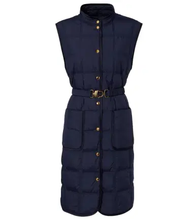 Moncler Cygnette belted quilted down vest | Thumbnail 1 Moncler Cygnette belted quilted down vest | Thumbnail 1