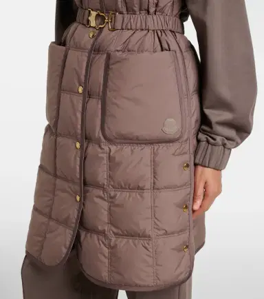 Moncler Cygnette belted quilted down vest | Thumbnail 2 Moncler Cygnette belted quilted down vest | Thumbnail 2