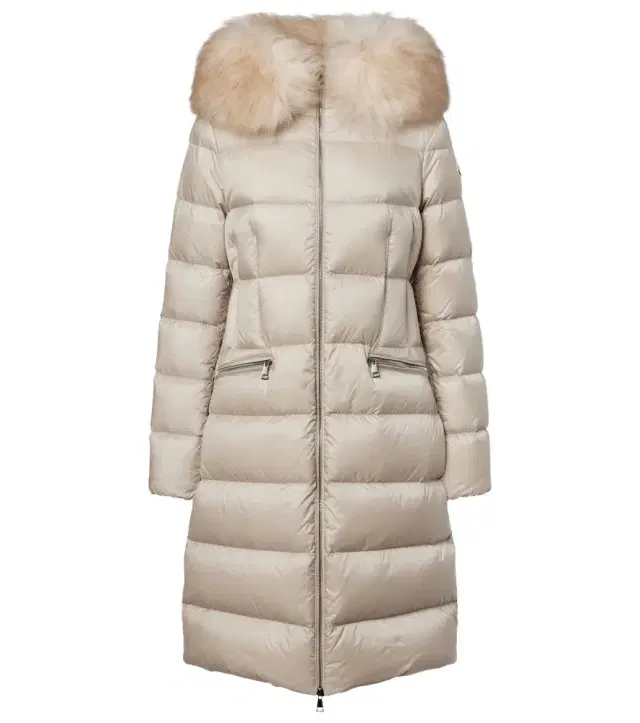 Moncler Boedic shearling-trimmed down coat