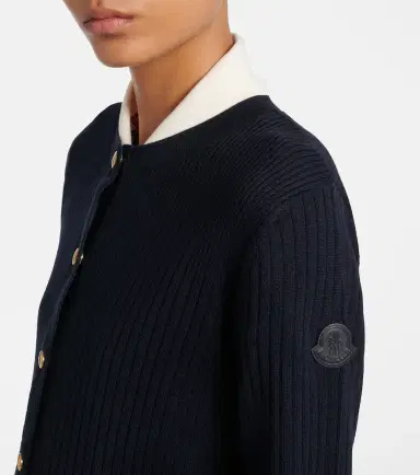 Moncler Wool-blend cardigan | Thumbnail 6 Moncler Wool-blend cardigan | Thumbnail 6
