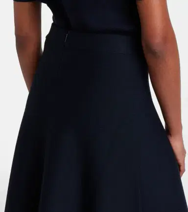 Moncler Wool-blend midi skirt | Thumbnail 6