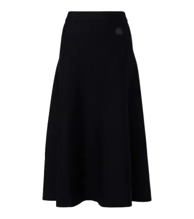 Moncler Wool-blend midi skirt | Thumbnail 1