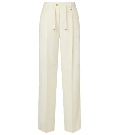 Moncler Pleated virgin wool straight pants | Thumbnail 1