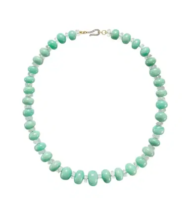 Ileana Makri Beaded necklace with gemstones | Thumbnail 1 Ileana Makri Beaded necklace with gemstones | Thumbnail 1