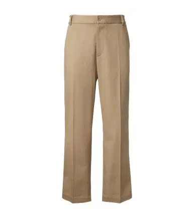 Moncler Pleated cotton straight pants | Thumbnail 1 Moncler Pleated cotton straight pants | Thumbnail 1