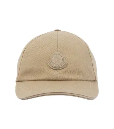 Moncler Logo cotton baseball cap | Thumbnail 1
