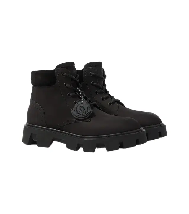 Moncler Peak City suede ankle boots