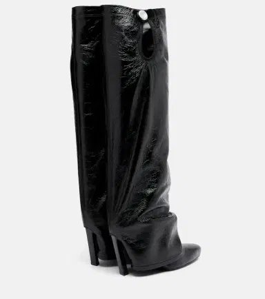 The Attico Leon patent leather knee-high boots | Thumbnail 4