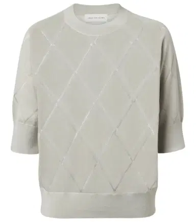 Dries Van Noten Argyle wool sweater | Thumbnail 1
