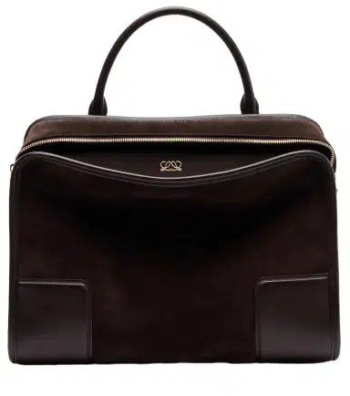 Loewe Amazona 180 Large suede tote bag | Thumbnail 1 Loewe Amazona 180 Large suede tote bag | Thumbnail 1