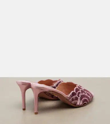 Aquazzura Ce Soir sequined mules | Thumbnail 2 Aquazzura Ce Soir sequined mules | Thumbnail 2