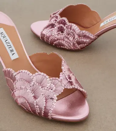 Aquazzura Ce Soir sequined mules | Thumbnail 3 Aquazzura Ce Soir sequined mules | Thumbnail 3