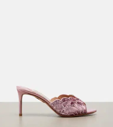 Aquazzura Ce Soir sequined mules | Thumbnail 4 Aquazzura Ce Soir sequined mules | Thumbnail 4