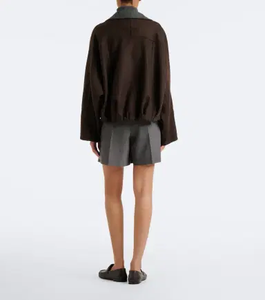 Brunello Cucinelli Wool-blend shorts | Thumbnail 5 Brunello Cucinelli Wool-blend shorts | Thumbnail 5