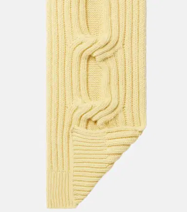 Moncler Cable-knit wool and cashmere scarf | Thumbnail 3 Moncler Cable-knit wool and cashmere scarf | Thumbnail 3