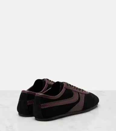 Dries Van Noten Suede and leather sneakers | Thumbnail 2 Dries Van Noten Suede and leather sneakers | Thumbnail 2