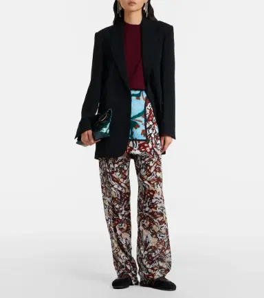Dries Van Noten Suede and leather sneakers | Thumbnail 6 Dries Van Noten Suede and leather sneakers | Thumbnail 6