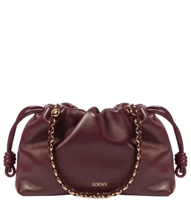 Flamenco leather clutch