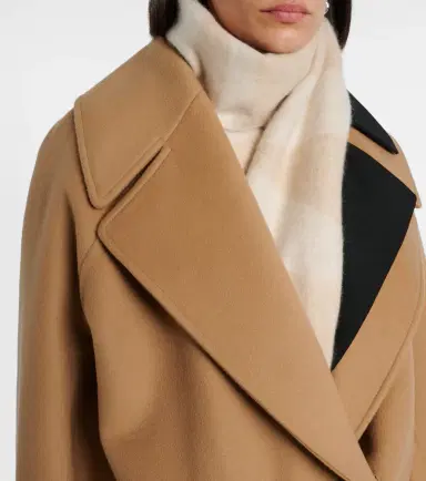 Loewe Fringed cashmere scarf | Thumbnail 5