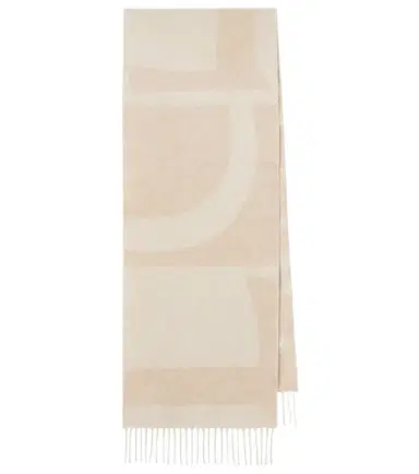 Loewe Fringed cashmere scarf | Thumbnail 1