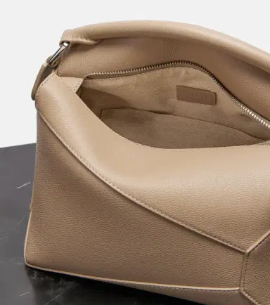 Loewe Puzzle Edge Small leather top-handle bag | Thumbnail 2 Loewe Puzzle Edge Small leather top-handle bag | Thumbnail 2