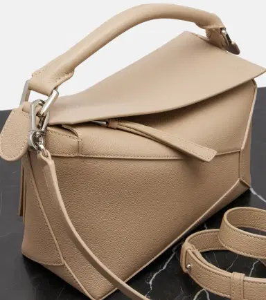 Loewe Puzzle Edge Small leather top-handle bag | Thumbnail 3 Loewe Puzzle Edge Small leather top-handle bag | Thumbnail 3