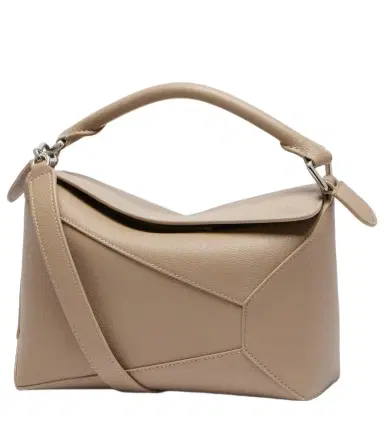 Loewe Puzzle Edge Small leather top-handle bag | Thumbnail 1 Loewe Puzzle Edge Small leather top-handle bag | Thumbnail 1