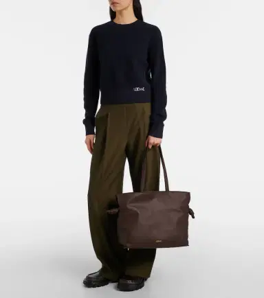 Loewe Flamenco Large leather tote bag | Thumbnail 2