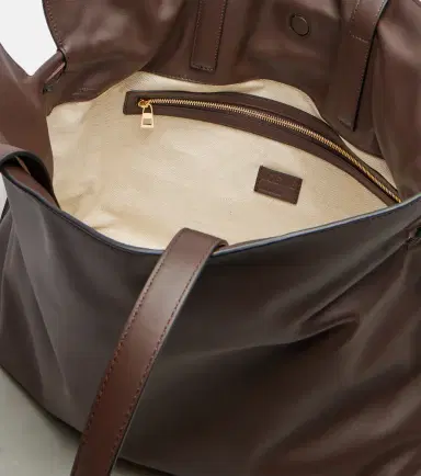 Loewe Flamenco Large leather tote bag | Thumbnail 4