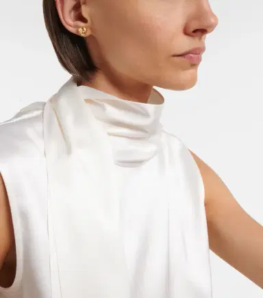 Bottega Veneta Intreccio 18kt gold-plated sterling silver earrings | Thumbnail 5