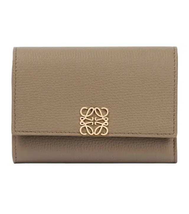 Anagram leather wallet