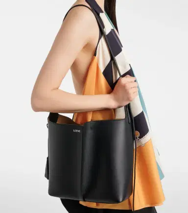 Loewe Bilbao Medium leather tote bag | Thumbnail 3
