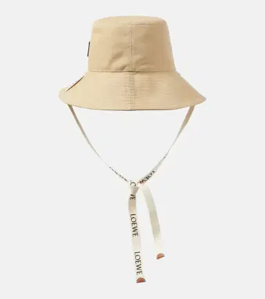 Loewe Logo canvas bucket hat | Thumbnail 2