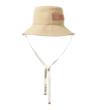 Loewe Logo canvas bucket hat | Thumbnail 1