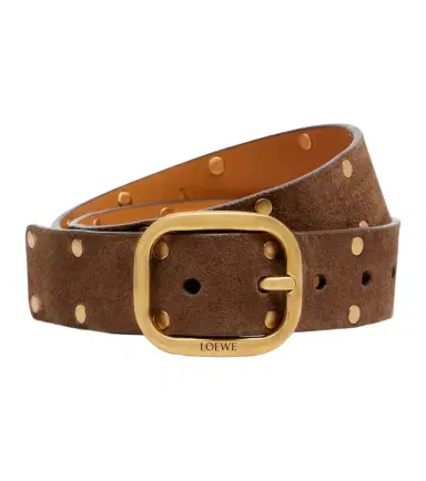 Loewe Studded suede belt | Thumbnail 1