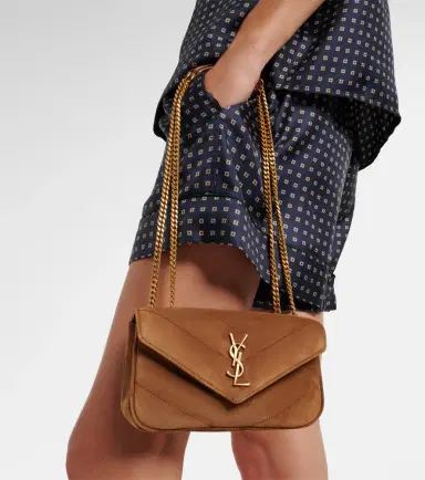 Saint Laurent Loulou Mini suede shoulder bag | Thumbnail 7