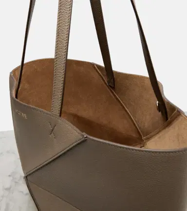 Loewe Puzzle Fold Medium leather tote bag | Thumbnail 2