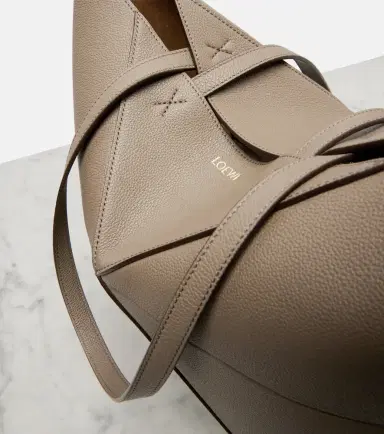 Loewe Puzzle Fold Medium leather tote bag | Thumbnail 3