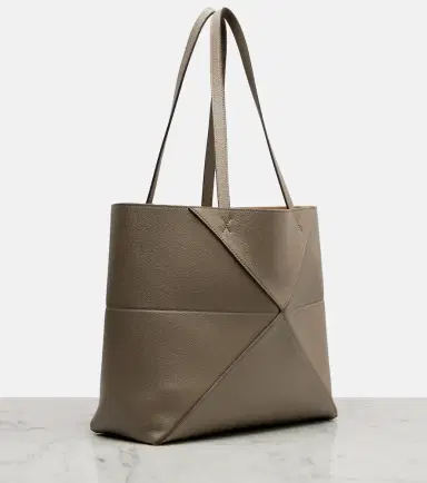 Loewe Puzzle Fold Medium leather tote bag | Thumbnail 5